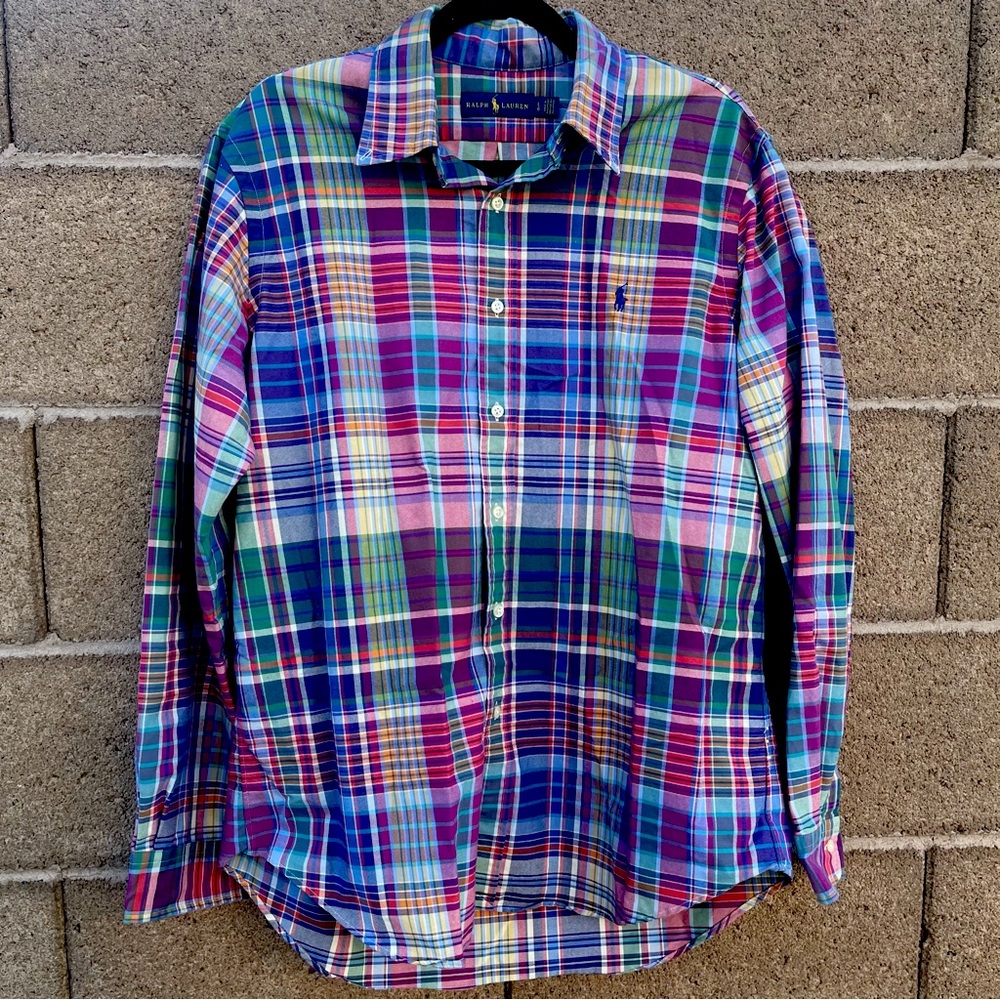 Polo Ralph Lauren Men’s Classic Oxford Long Sleeved Button-Up Shirt. BNWOT